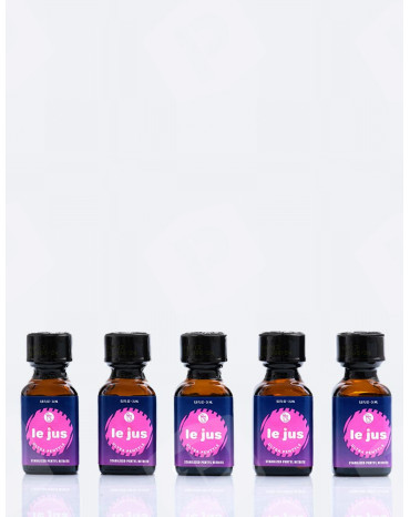 pack 5 le jus poppers ultra pentyle