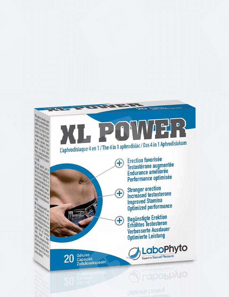 XL POWER Aphrodisiac 4 in 1 - 20 Capsules