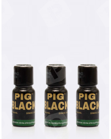 Pig Black Poppers 3-pack