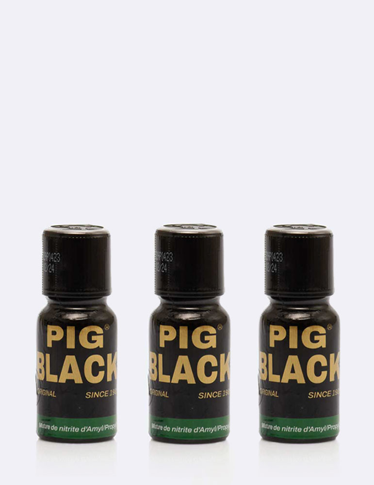 Pig Black Poppers 3-pack