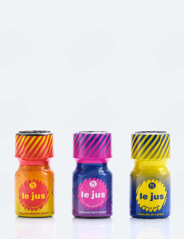 Le jus trio poppers 10ml