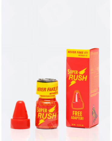 Red Rush Poppers 10 ml & Adapter