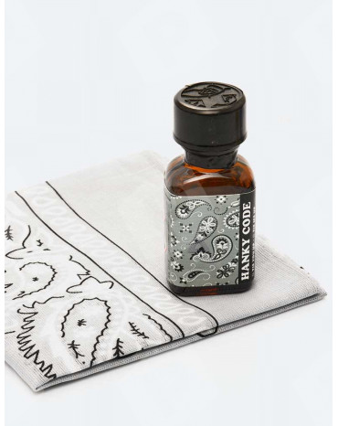 Hanky Code Grey Poppers 24ml + Bandana