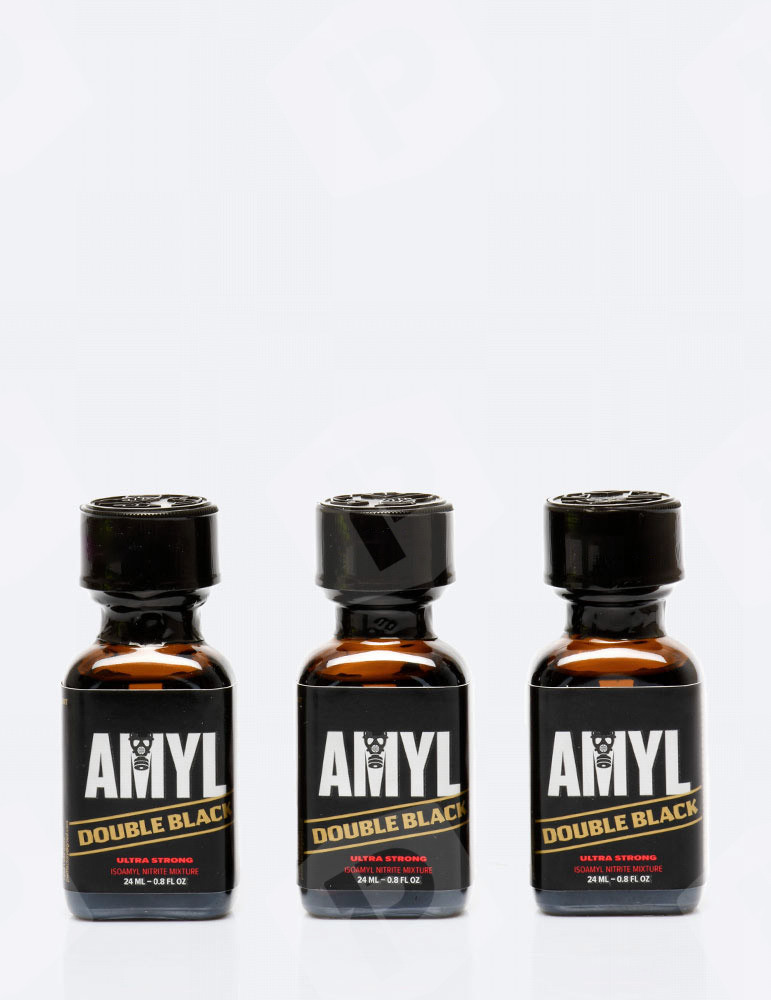 Amyl Double Black 24ml x3