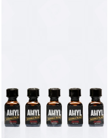 Amyl Double Black 24ml X5