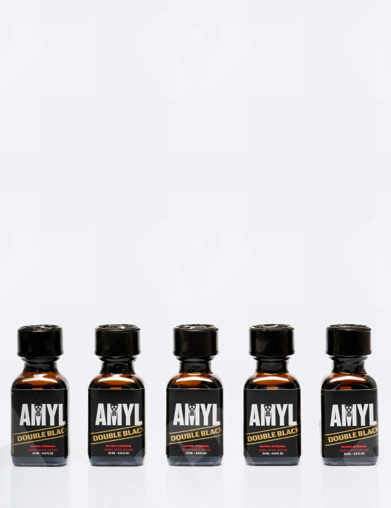Amyl Double Black 24ml X5