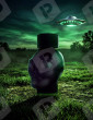 Big Poppers Alien Black Zone51 Poppers