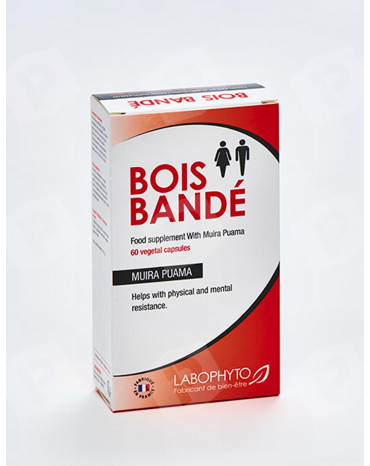 Bois Bandé - Erection Enhancer with 60 herbal capsules