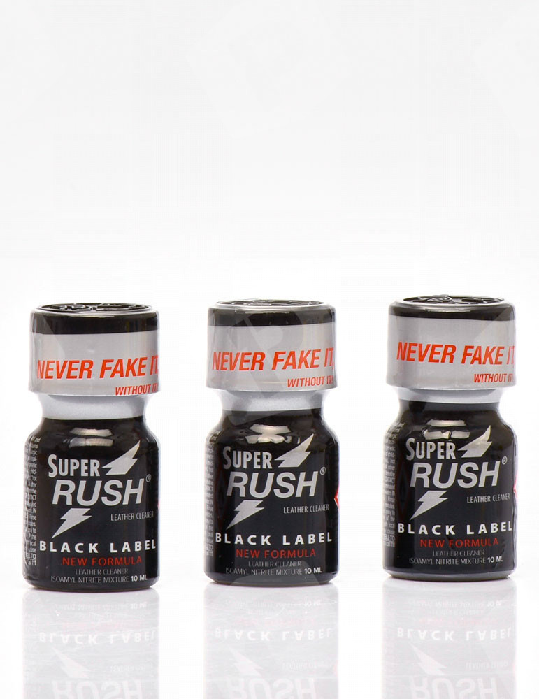 3-pack Super Rush Black Label 10ml