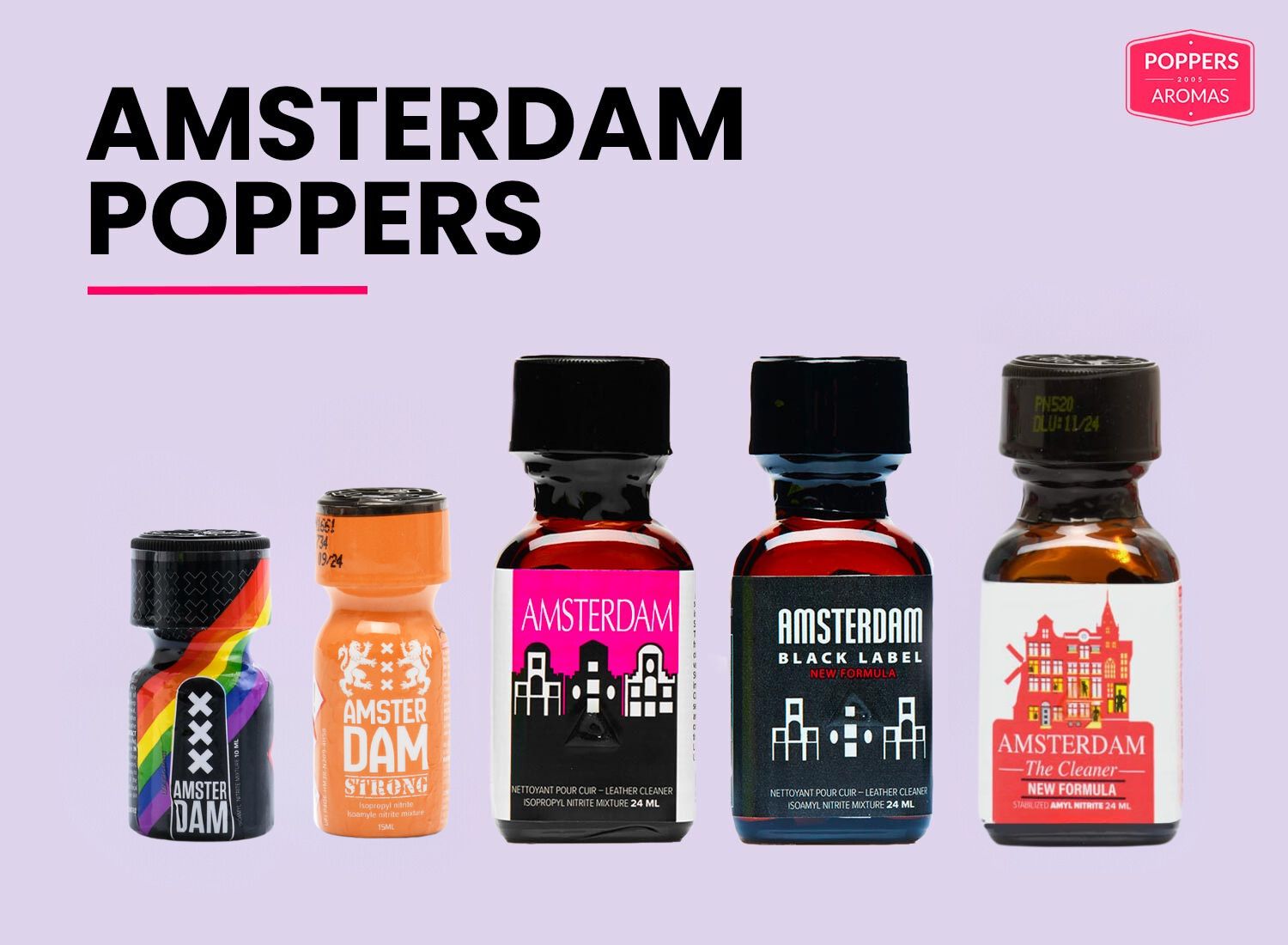 All about Amsterdam Poppers! - Poppers Aromas Blog