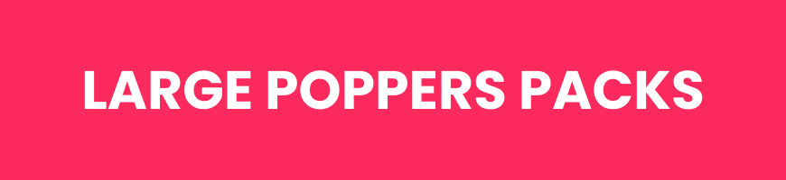 Large poppers packs