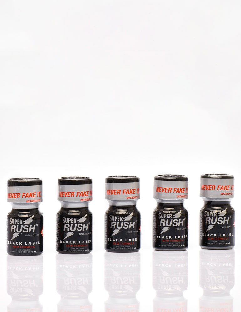 Super Rush Black Label 10ml x5