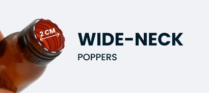 WIDE-NECK POPPERS