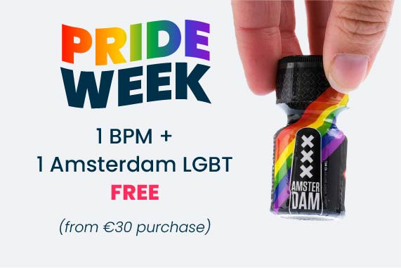 Free Amsterdam Poppers Pride week